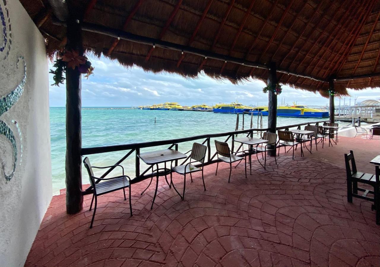 Casa Caribe Канкун Экстерьер фото View of the beach from the hotel