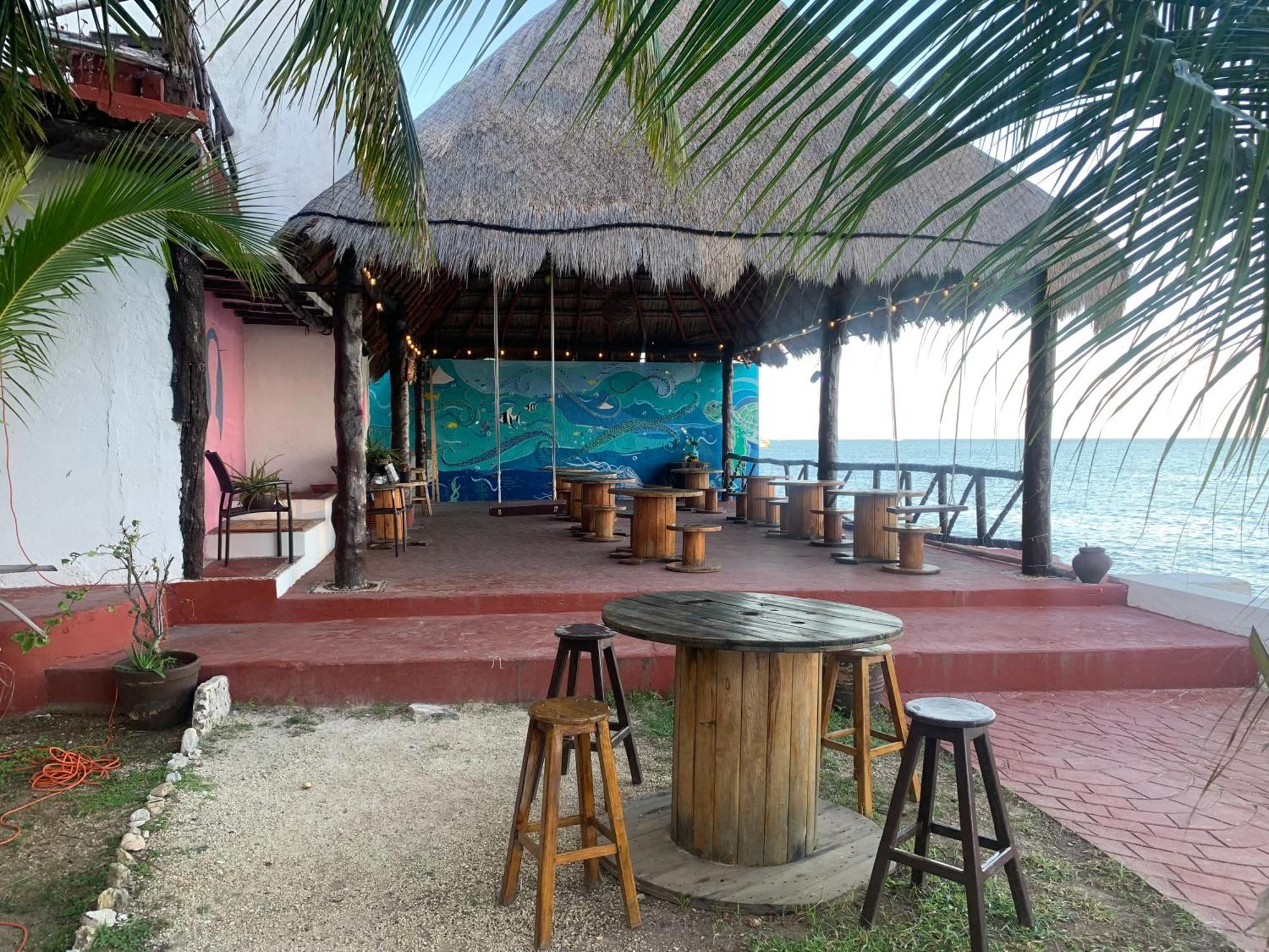 Casa Caribe Канкун Экстерьер фото Beach bar in Akumal