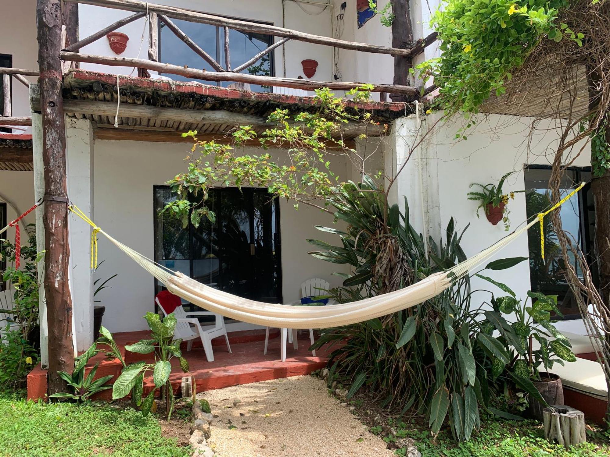 Casa Caribe Канкун Экстерьер фото Hammock in Tulum, Mexico